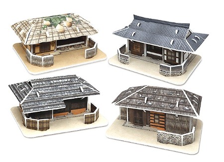 모또 우리나라 전통가옥 4종 만들기 3D입체퍼즐